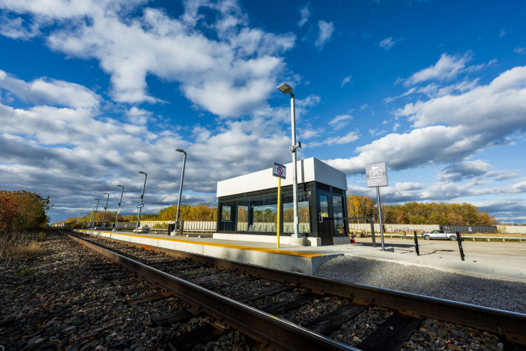 Shelter and platform