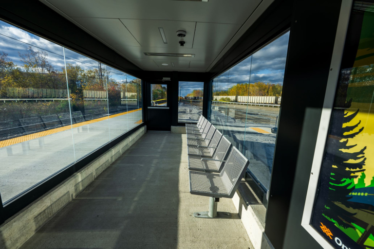 Shelter interior