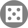 Die showing number five