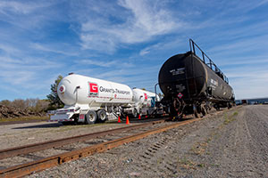 Multimodalité Du camion au train